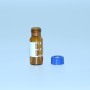 Wide Opening 2ml Graduated Glass Sample Vials Amber Vials
